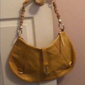 Bannna Republic Yellow Vintage Handbag
